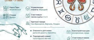 инфографика Близнецы 2022